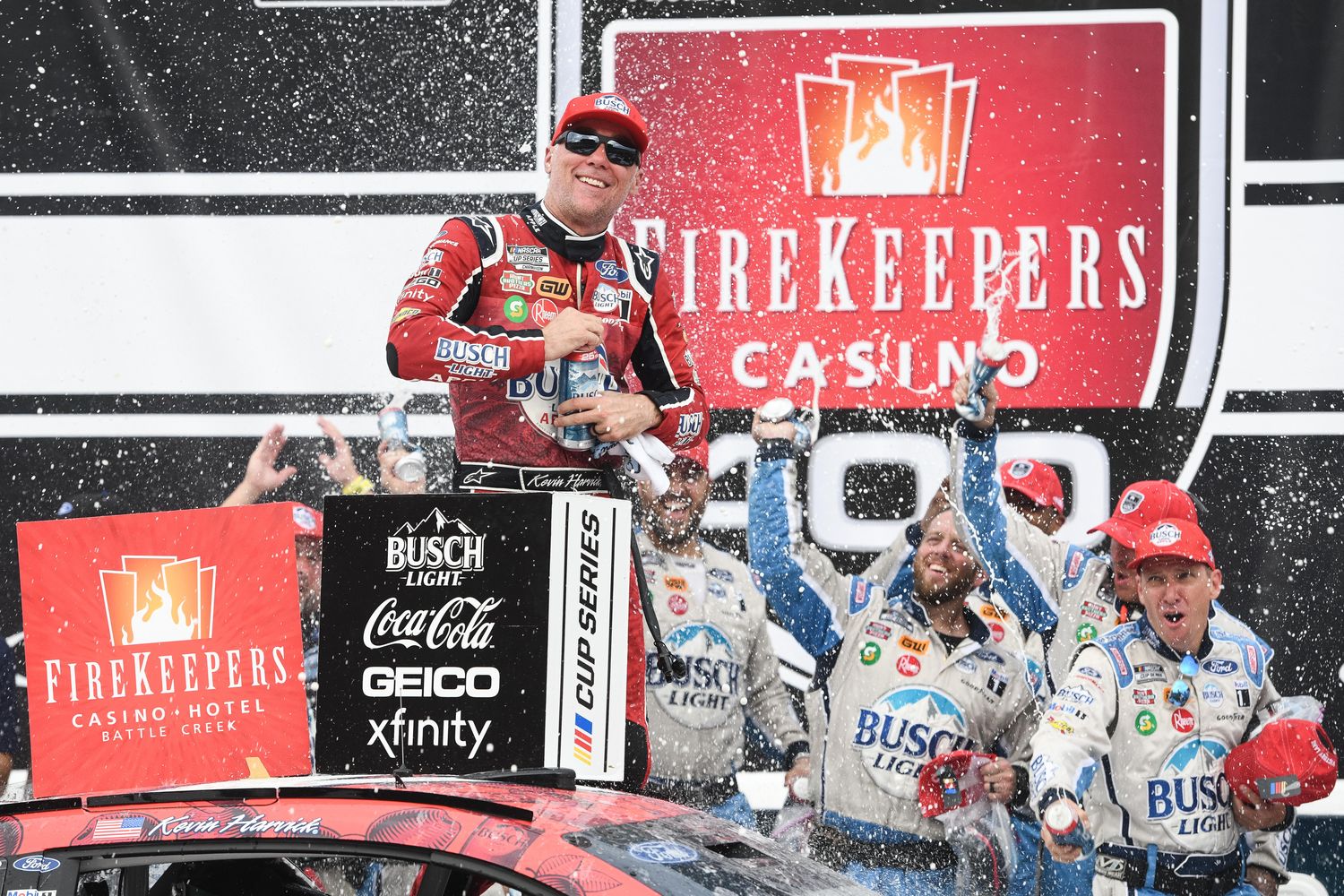 Harvick win tightens up NASCAR Cup game of musical chairs